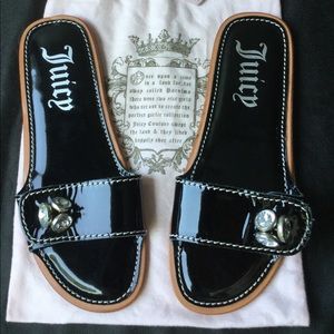Juicy Couture Patent Leather sandals